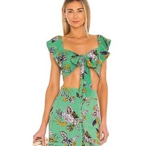 HEAVEN PEPLUM TOP
Maaji